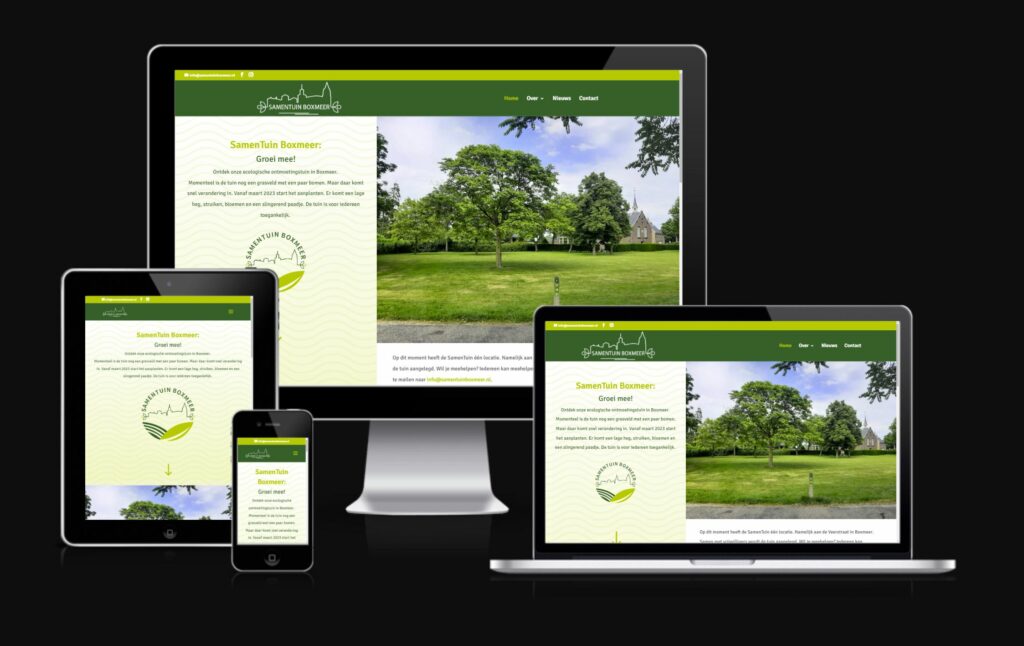 Webdesign 7 samentuinboxmeer
